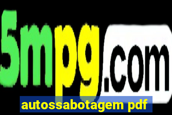 autossabotagem pdf